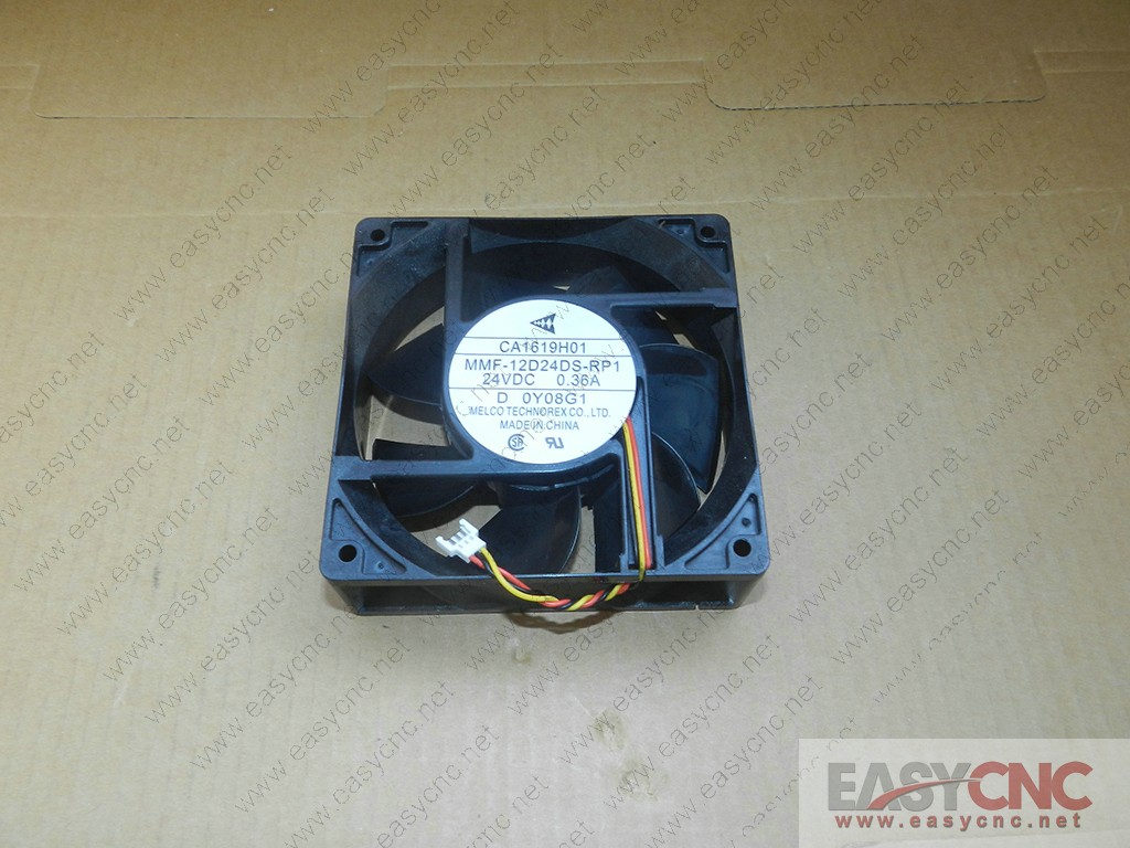 CA1619H01 MMF-12D24DS-RP1 Mitsubishi fan 24vdc 0.36A 120*120*38mm new