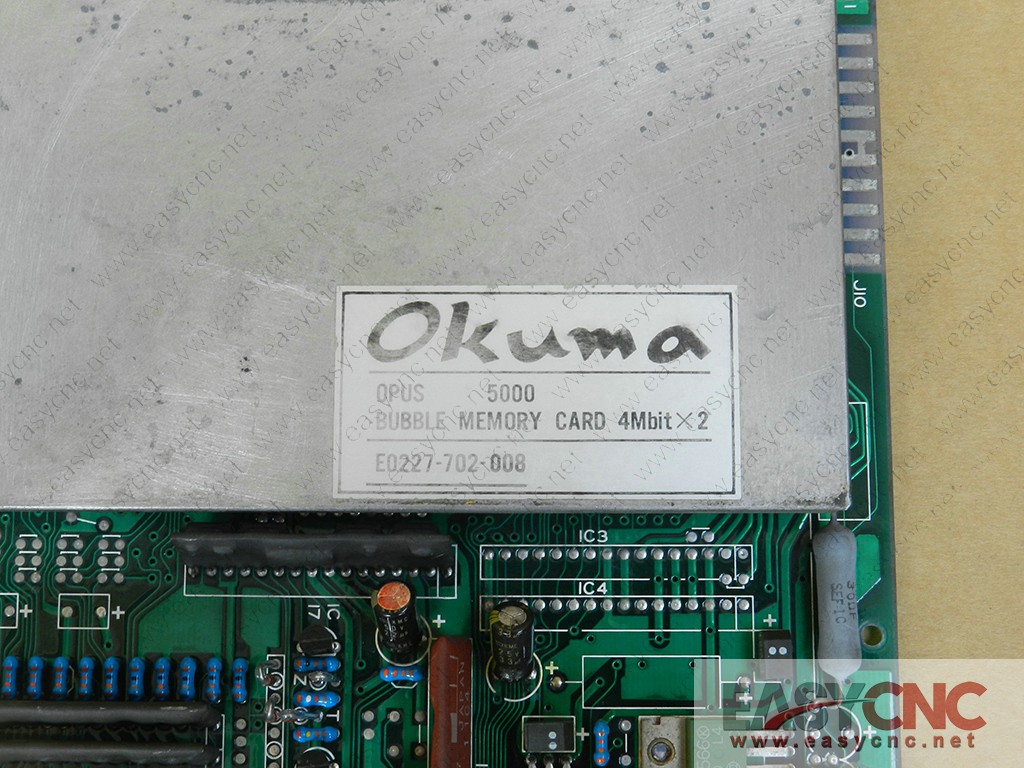 E0227-702-008 Okuma OPUS 5000 BUBBLE MEMORY CARD 4Mbitx2 used