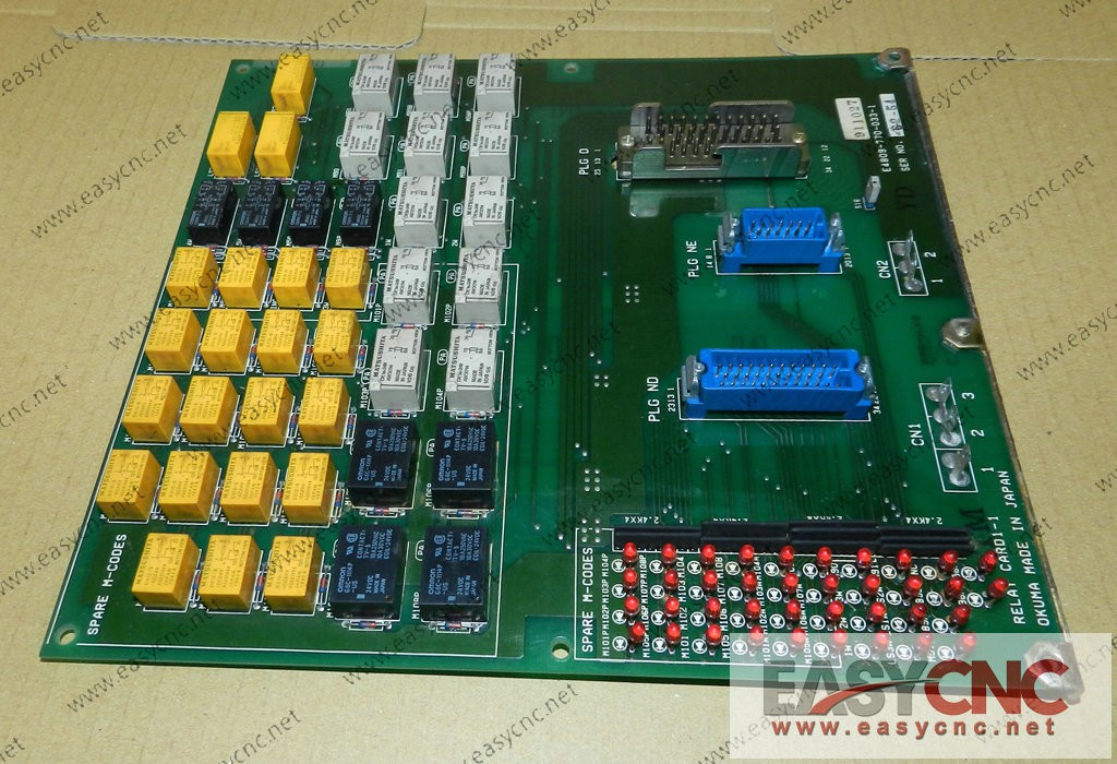 E4809-770-033-1 OKUMA RELAY CARD1-1 used