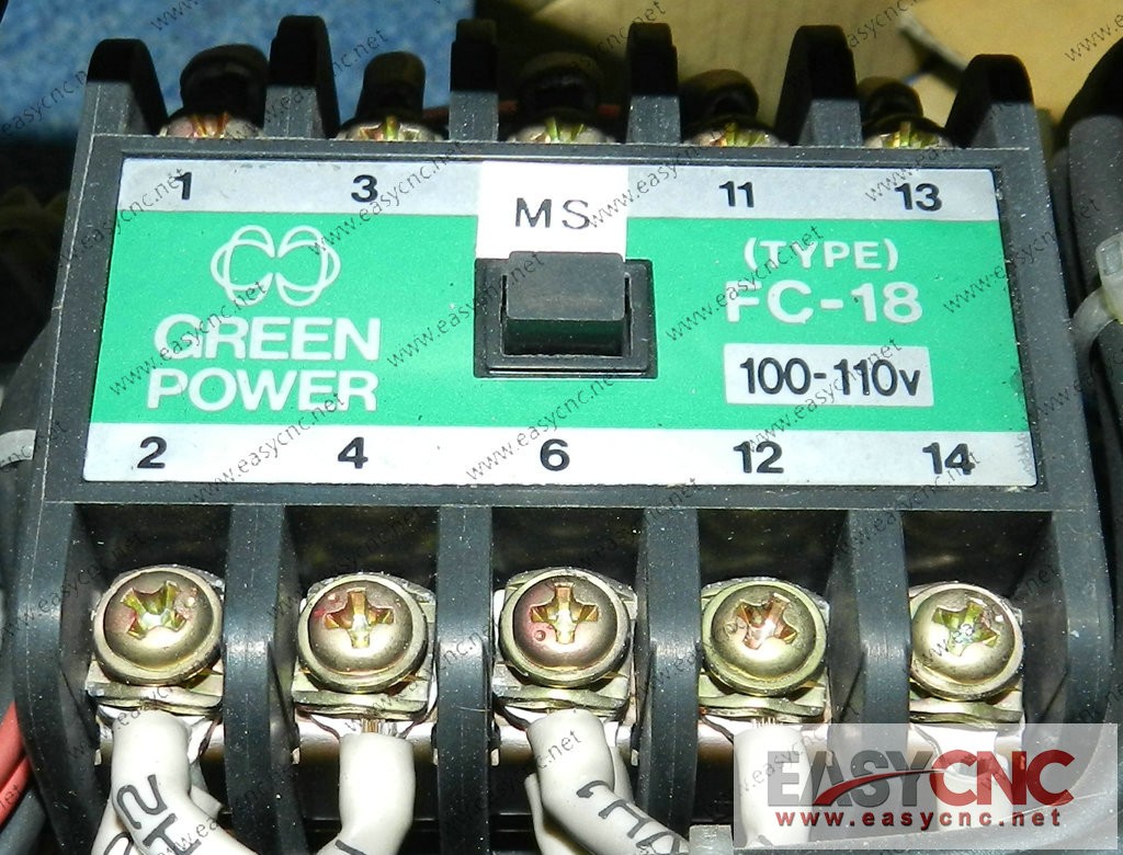 FC-18 Panasonic AC Contactor 100-110V used