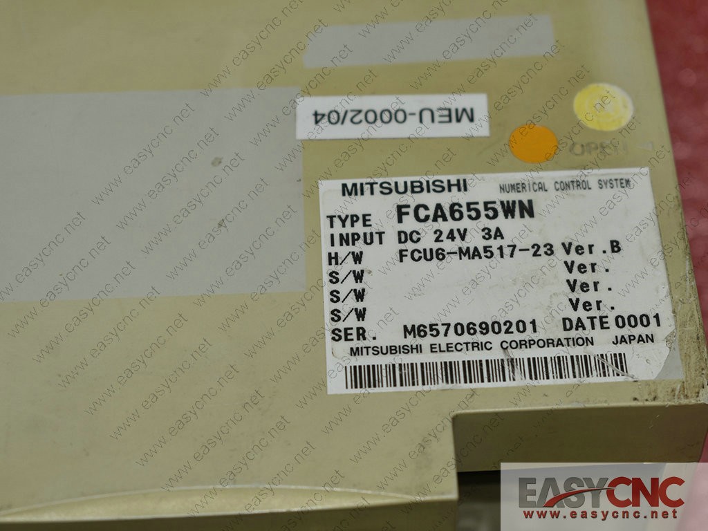 FCA655WN Mitsubishi numerical control system used