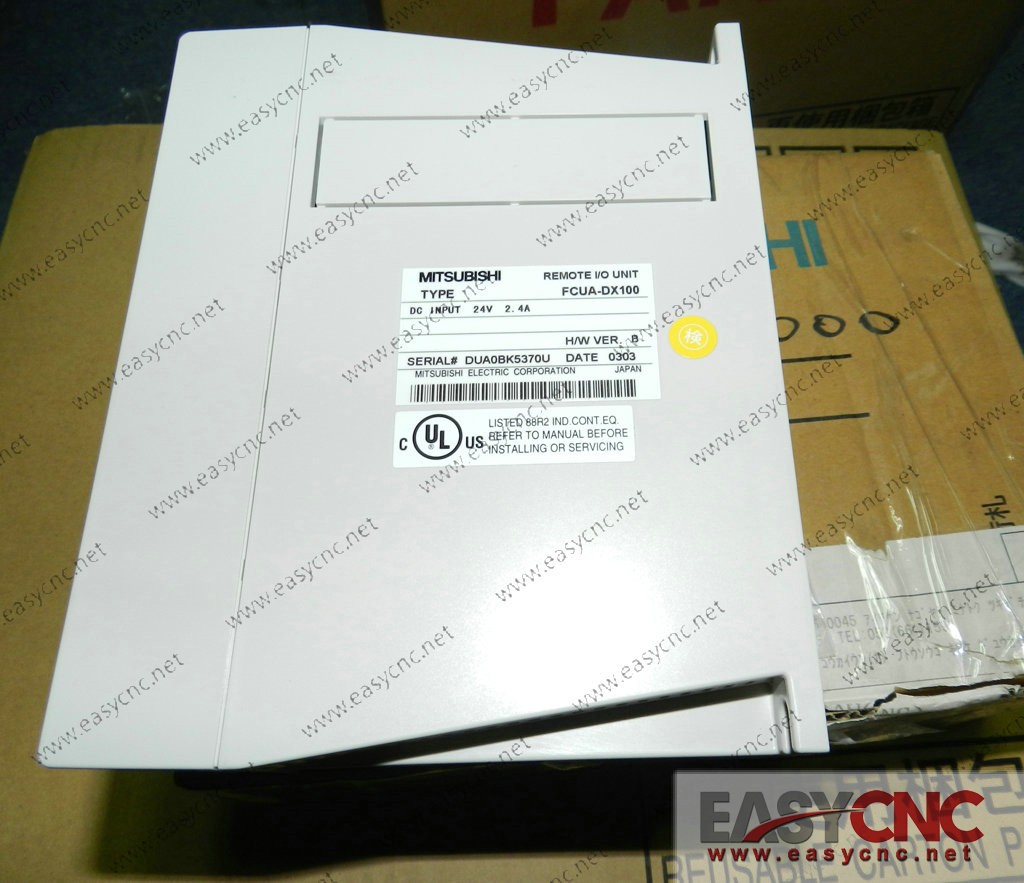 FCUA-DX100 Mitsubishi I/O unit used