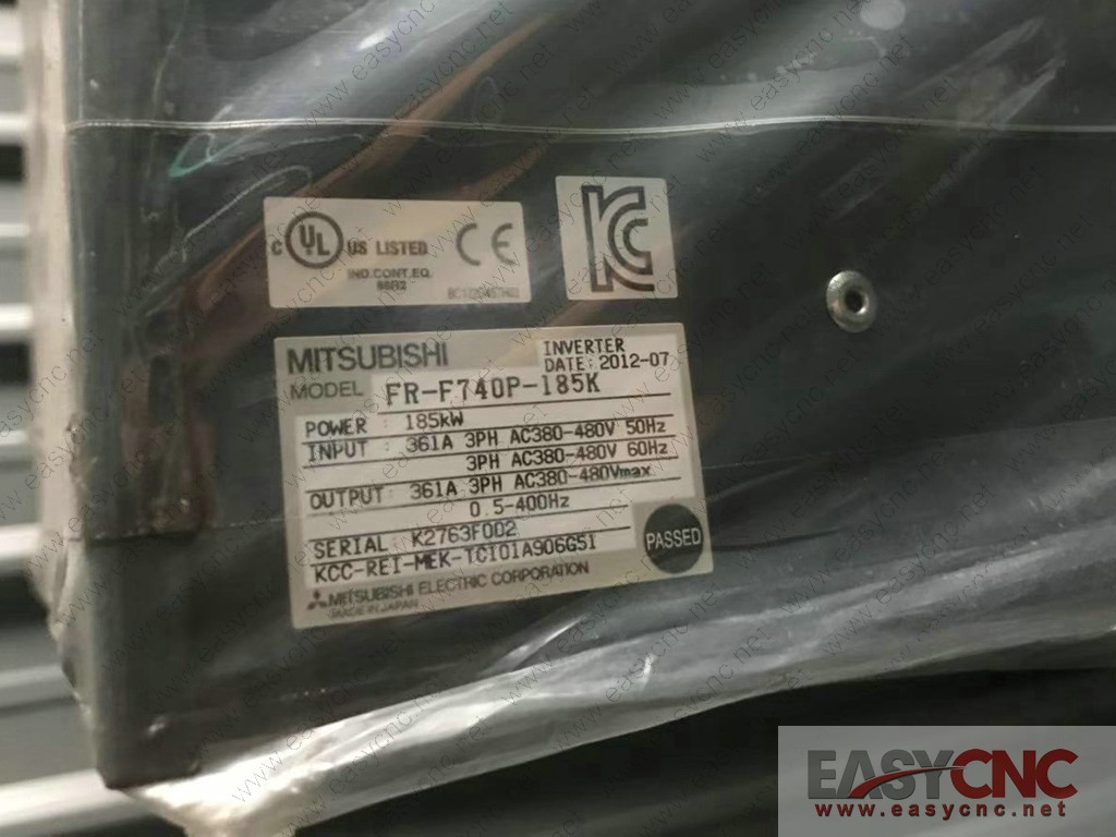 FR-F740P-185K Mitsubishi inverter new no box (weight 150kg)