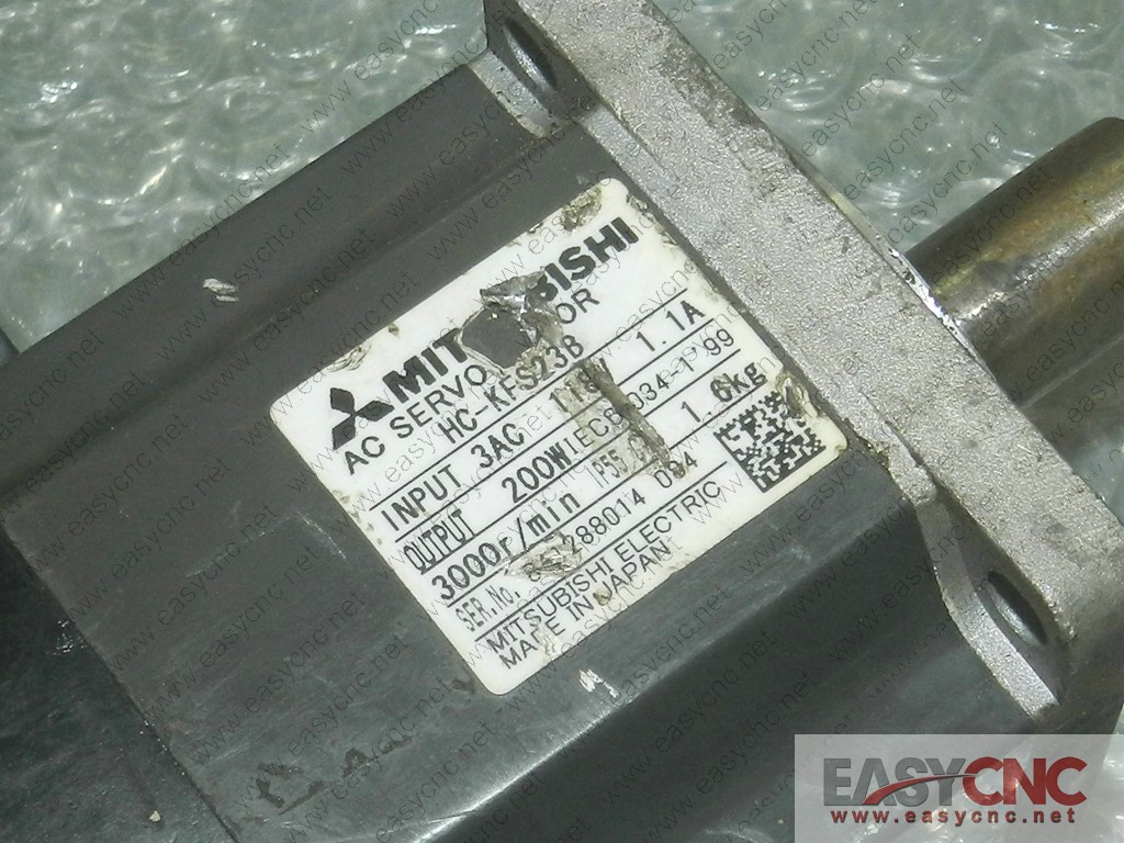HC-KFS23B Mitsubishi ac servo motor used