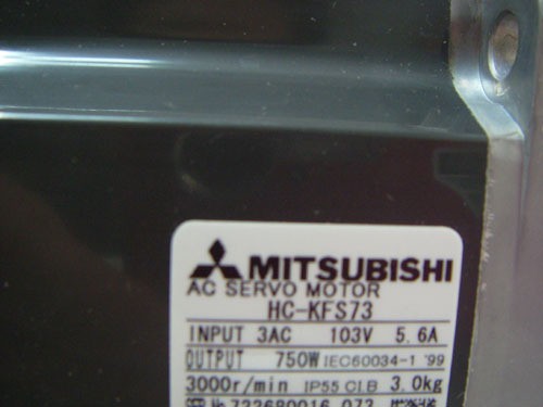 HC-KFS73 Mitsubishi servo motor used