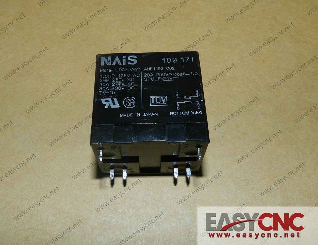 HE1a-P-DC24V-Y1 Matsushita realy used