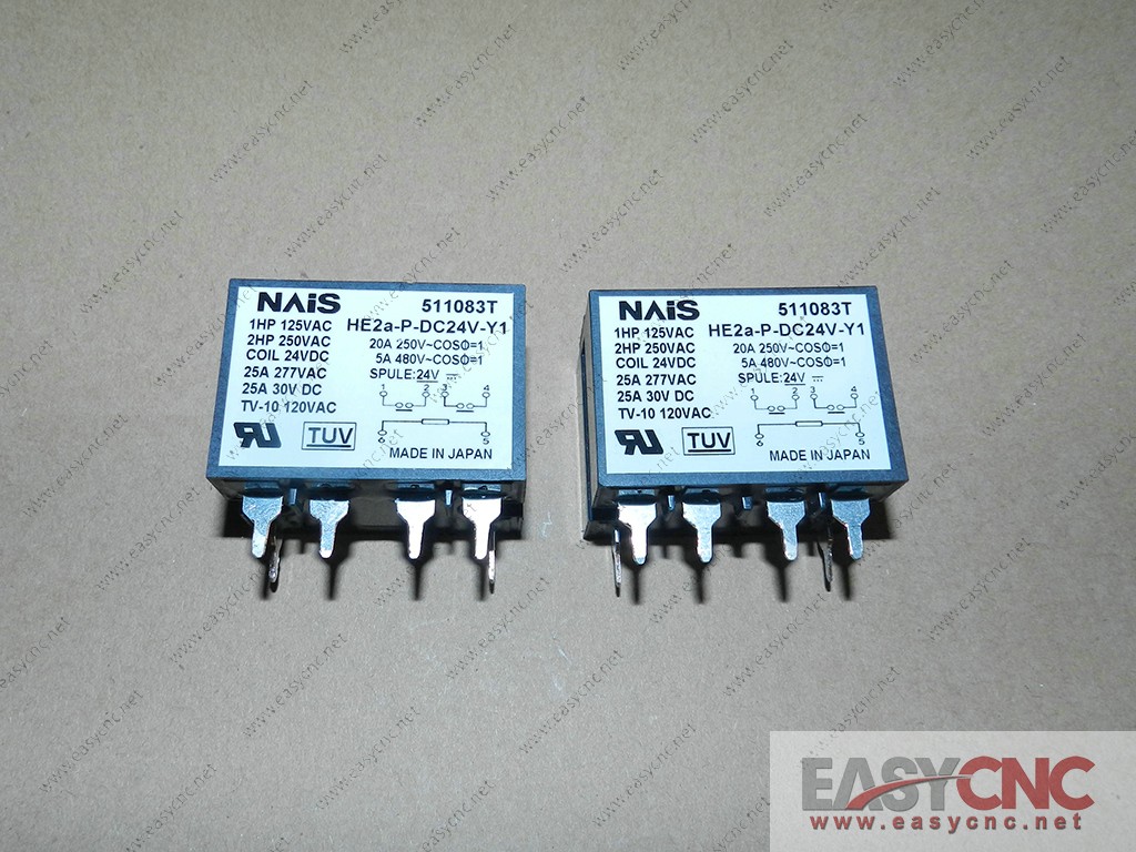 HE2A-P-DC24V-Y1 Matsushita realy used