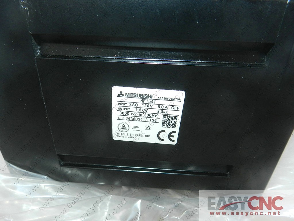 HF154T Mitsubishi ac servo motor without encoder new