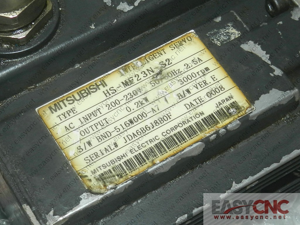 HS-MF23N-S2 Mitsubishi ac servo motor used