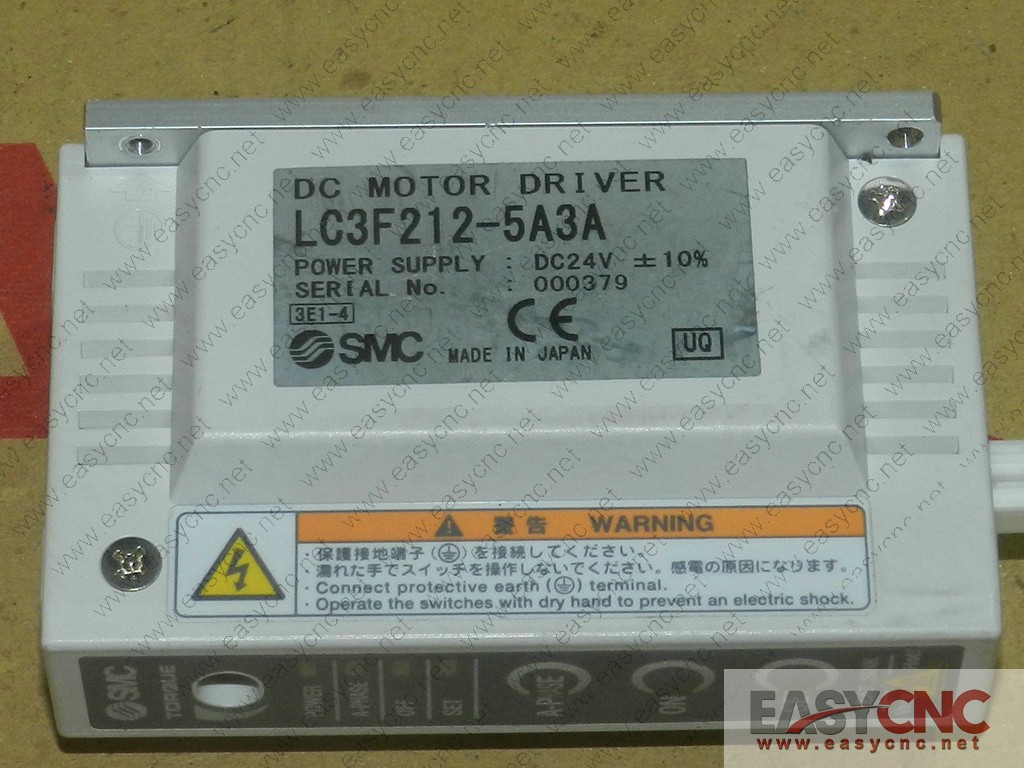 LC3F212-5A3A Smc dc motor driver used