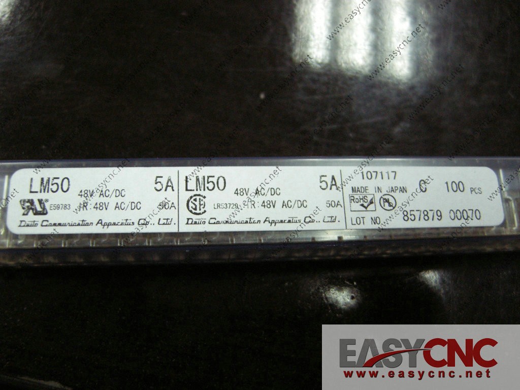 A60L-0001-0290/LM50C Fanuc fuse daito LM50C 5.0A new