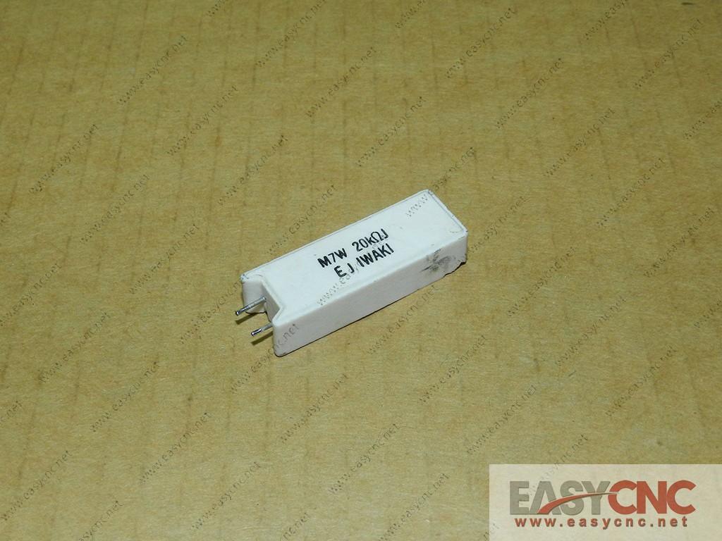 A40L-0001-M7K#20KRJ Fanuc resistor M7K 20KRJ used