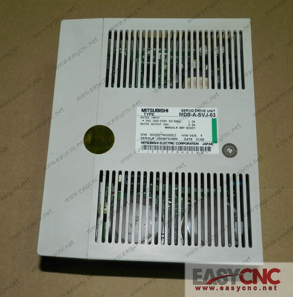 MDS-A-SVJ-03 Mitsubishi servo drive used