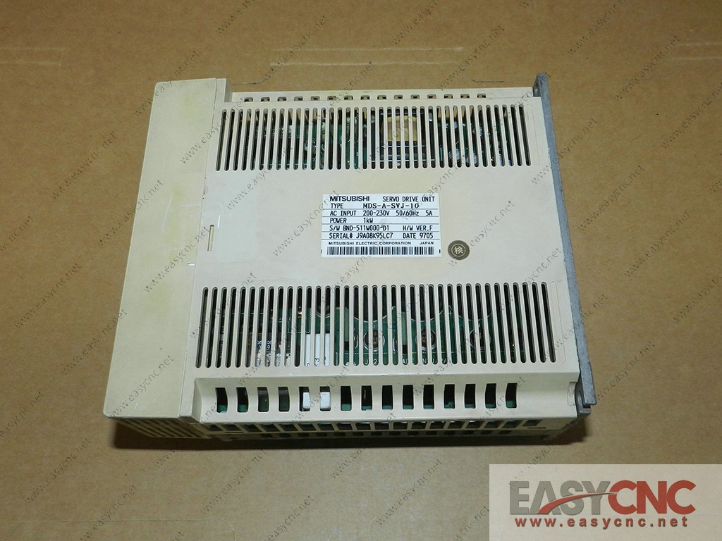 MDS-A-SVJ-10 Mitsubishi servo drive unit used