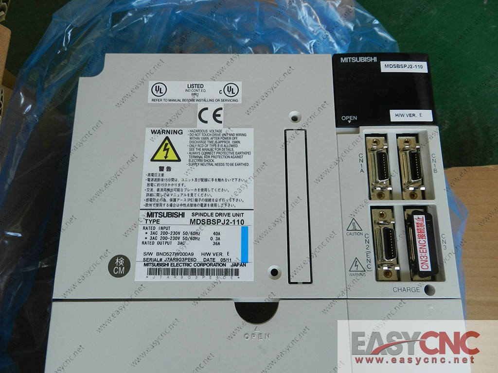 MDS-B-SPJ2-110 Mitsubishi spindle drive unit new