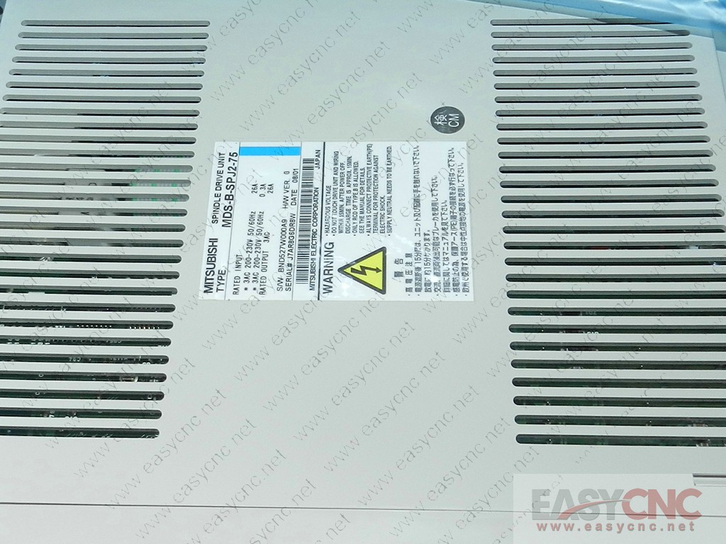 MDS-B-SPJ2-75 Mitsubishi spindle drive unit new