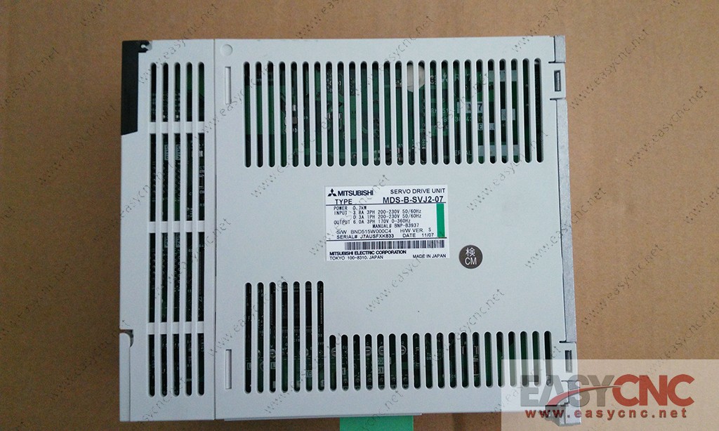 MDS-B-SVJ2-07 Mitsubishi servo drive unit new