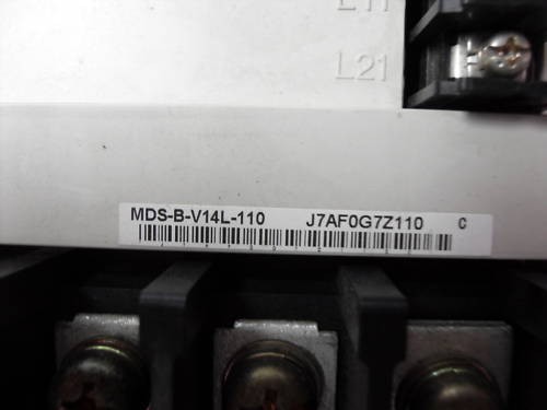 Mitsubishi MDS-B-V14L-110 servo drive unit used