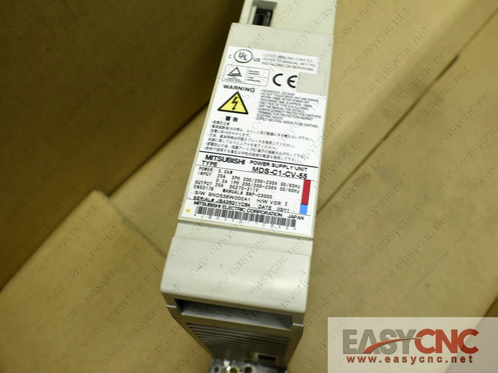 MDS-C1-CV-55 Mitsubishi servo driver used