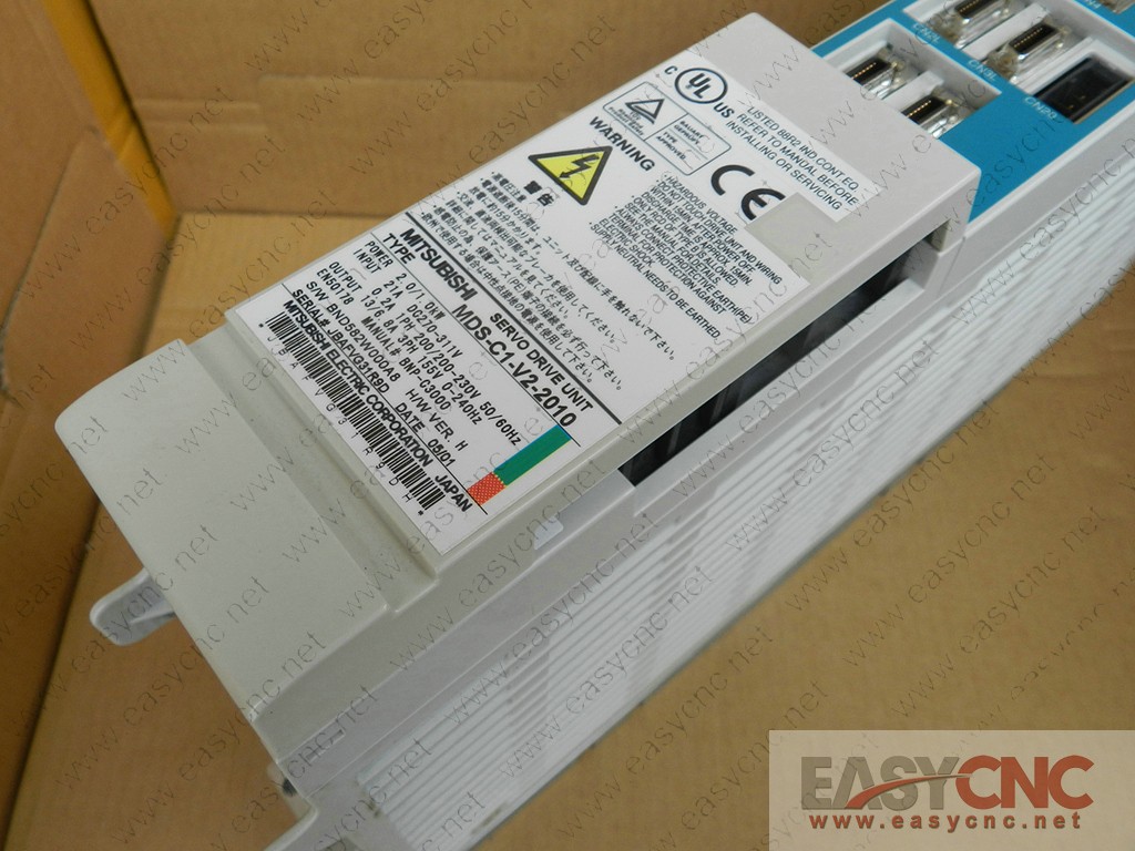 MDS-C1-V2-2010 Mitsubishi servo drive unit used