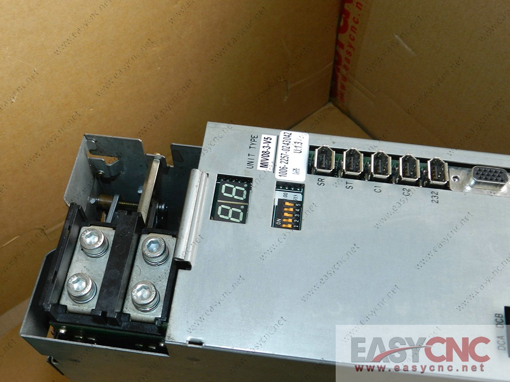 MIV08-3-V5 OKUMA Servo Drives 1006-2257-02 43 042 used
