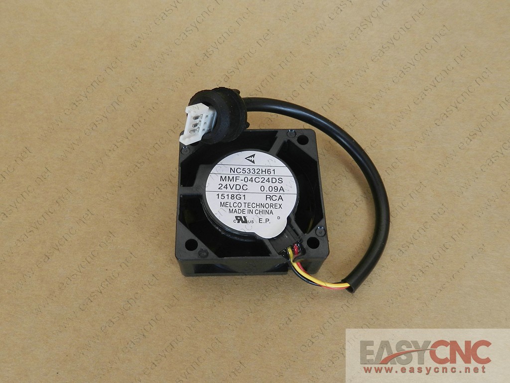 NC5332H61 MMF-04C24DS-RCA Mitsubishi fan 24vdc 0.09A 40*40*15mm new