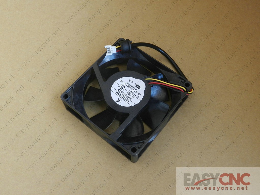 NC5332H74A MMF-09D24TS-mm6 Mitsubishi fan 24vdc 0.22A 92*92*25mm new
