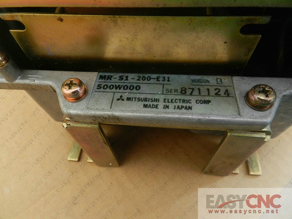 MR-S1-200-E31 Mitsubishi servo drive used