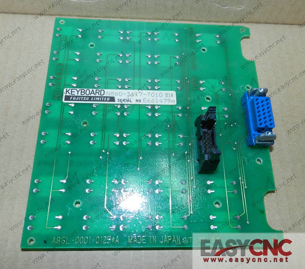 A86L-0001-0125#A N860-3117-T010 Fanuc keyboard board used