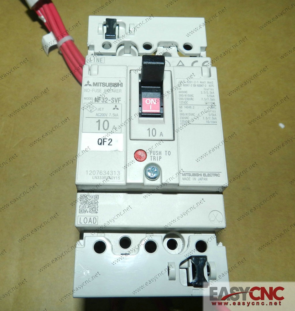 NF32-SVF 10A Mitsubishi NO-FUSE BREAKER NF32SVF3P new