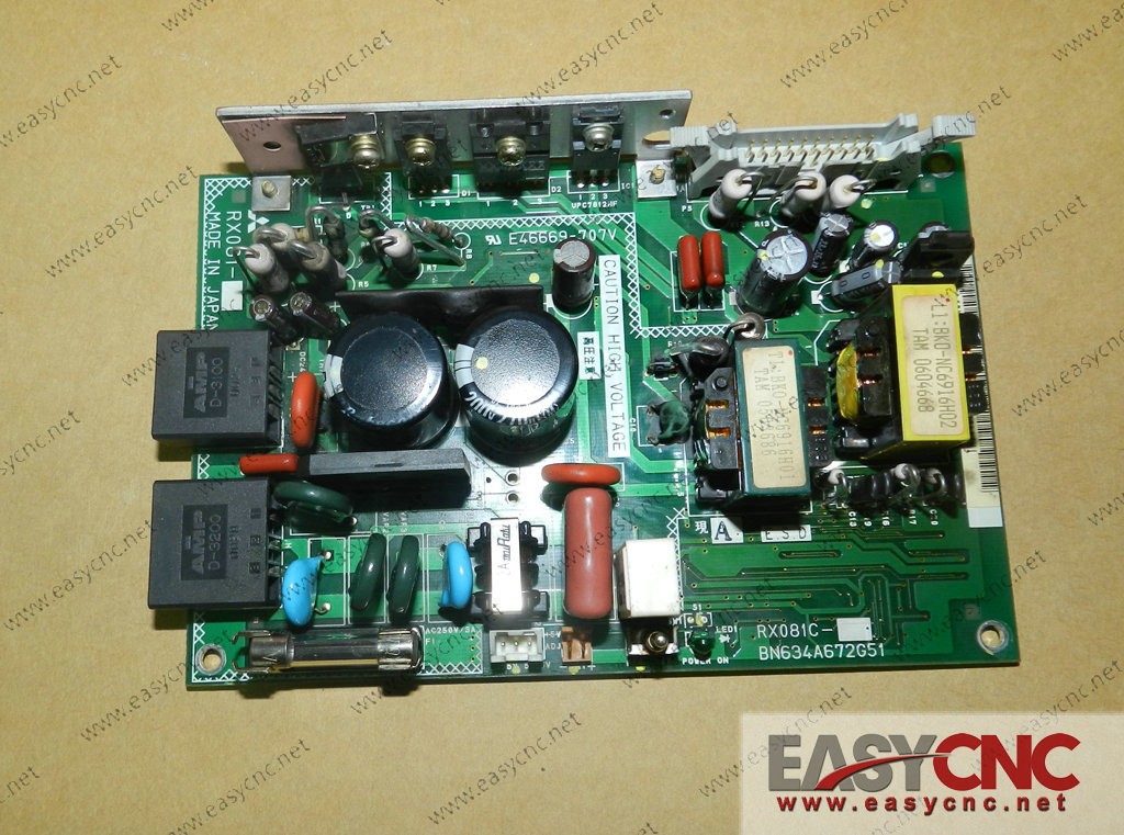 RX081C BN634A672G51 E46669-707V Mitsubishi PCB used