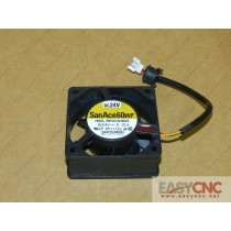 9WF0624H4D04 Sanyo Fan SanAce60WF DC24V 0.12A 60*60*15mm new