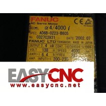 A06B-0223-B000 Fanuc ac servo motor aiF4/4000 used