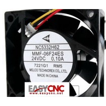 NC5332H62 MMF-06F24ES-RM5 Mitsubishi fan 24vdc 0.10A 60*60*25mm new