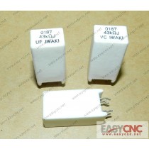 A40L-0001-0187#043KRJ Fanuc resistor 0187 43KRJ used