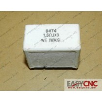 A40L-0001-0474#1.5ΩJx3 0474 1.5RJx3 Fanuc resistor used