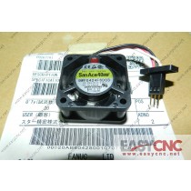A90L-0001-0507#A 9WF0424F6D03 Sanyo fan with Fanuc black connectorS new