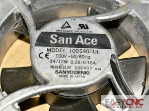 109S405UL Sanyo fan used