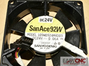 109W0924MD03 Sanyo fan used