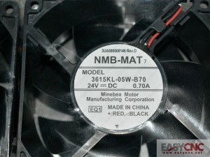 3615KL-05W-B70 NMB fan new