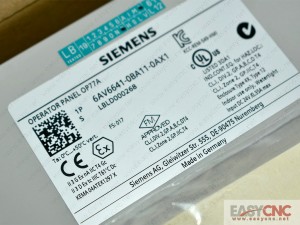 6AV6641-0BA11-0AX1 Siemens Operator Panel new