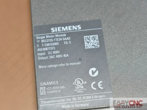 6SL3120-1TE24-5AA3 Siemens Single Motor module new