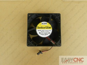 9WF1224H1D03 Sanyo fan with Fanuc black connectors 120*120*38mm new