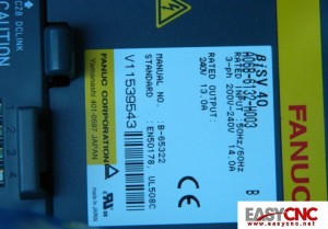 A06B-6132-H003 Fanuc servo amplifer module Bisv40 used
