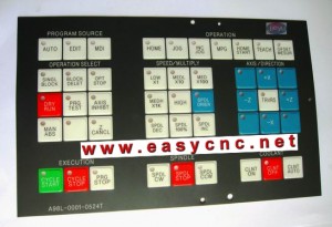 A98L-0001-0524T Fanuc membrane keysheet new