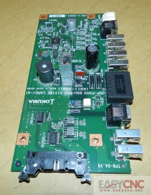 E4809-770-164-A OKUMA OSP-P200 SSU-RD2 DIVIDE CARD 1911-3391-1204002 used