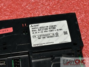 GT2104-RTBD Mitsubishi graphic operation terminal used