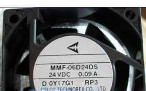 MMF-06D24DS-RP3 Mitsubishi fan 24vdc 0.09A 60*60*25mm new