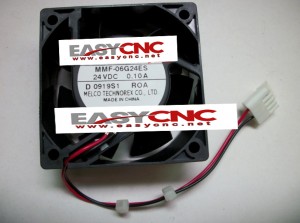 MMF-06G24ES-ROA Mitsubishi fan 24vdc 0.10A 60*60*25mm new