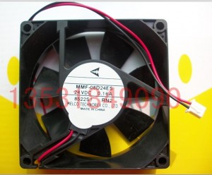 MMF-08D24ES-RN2 Mitsubishi fan 24vdc 0.16A 80*80*25mm new